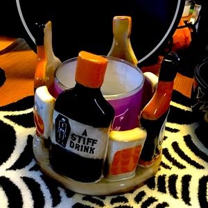 Boney Bunch Collection 3-Wick Candle Holder